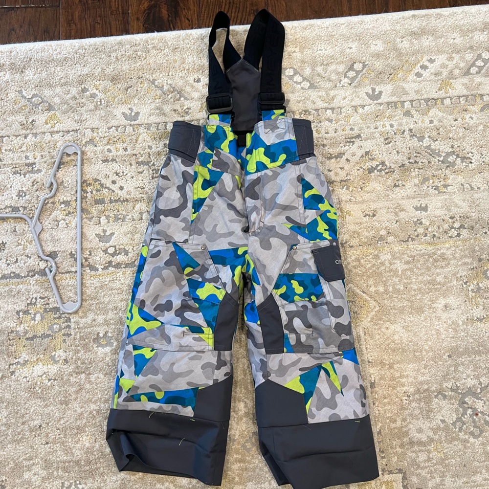 Obermeyer boys snow set - coat, bib and fleece size 2-XS - Picture 8 of 13